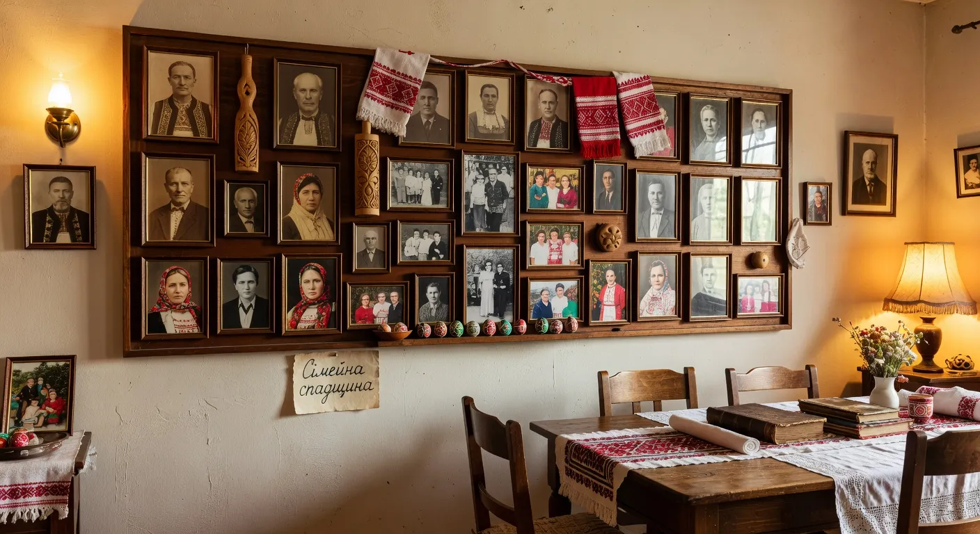 Convives levant leurs verres pour un toast traditionnel lors d'une reunion de famille slave