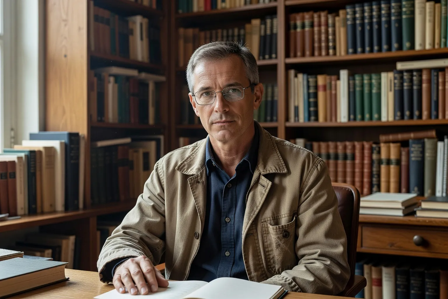 Portrait d'Adrien Lefebvre, anthropologue spécialiste de l'Europe orientale