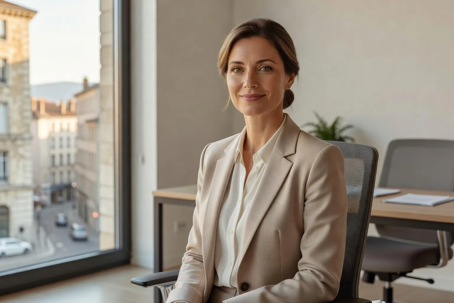 Portrait de Sophie Petrov, médiatrice familiale agréée à Lyon spécialisée dans les couples binationaux franco-russes et franco-ukrainiens